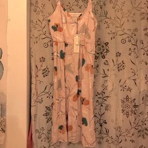 Aline midi dress with pockets